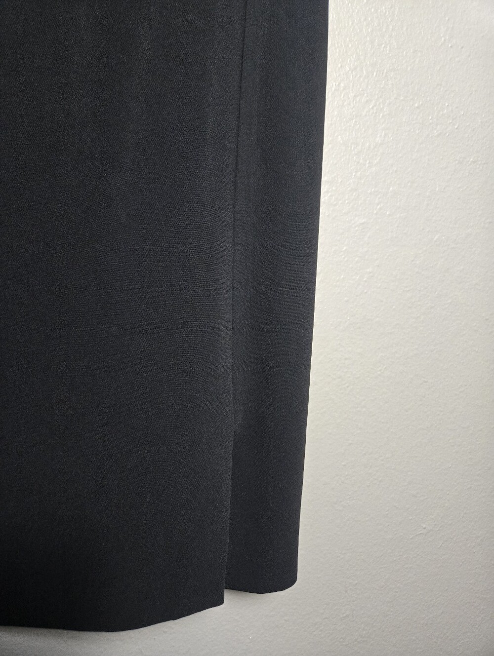 Vintage Ann Taylor Black Classic Square Neck Shift Dress Size 14 - Picture 7 of 16